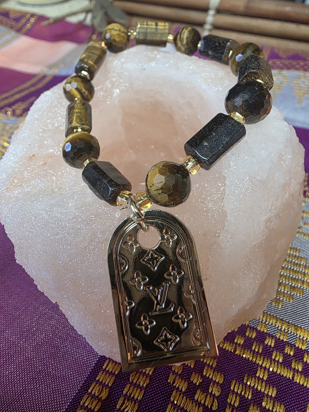 -Bold & Courageous- Gemstone Bracelet